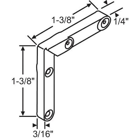 Strybuc Corner Key Set Die Cast 46-82A